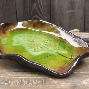 Prezent, paterka c904) talerzyk ceramiczny