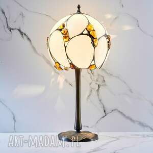 lampa na biurko, komodę z bursztynem bałtyckim 100g - pisa rzemiosło