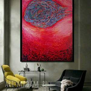 carmenlotsu duży obraz olejny dna abstrakcja, obrazy olejne, duże obrazy