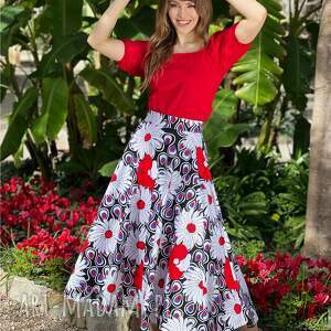 handmade spódnice spódnica z tkaniny | olga kwiaty