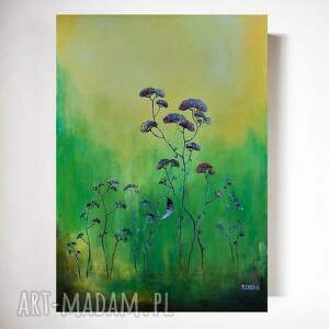 Obraz akrylowy Trawki 70x50 cm na płótnie