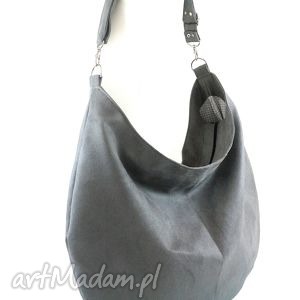 handmade na ramię sack gray