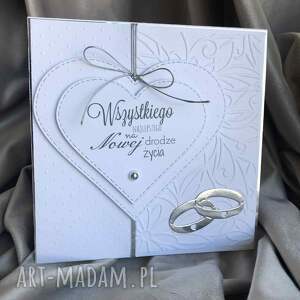 kartka ślubna z kopertą #3, życzenia, personalizacja