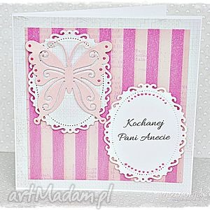 handmade scrapbooking kartki kochanej pani - kartka dla nauczyciela