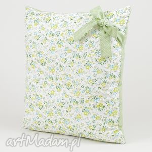 handmade pokoik dziecka poduszka dekoracyjna 40x40 w pudrowej zieleni