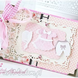 handmade scrapbooking albumy album na zdjęcia dla dziecka