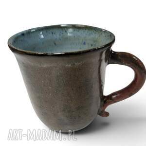 Duży ceramiczny kubek do herbaty i kawy - rękodzieło