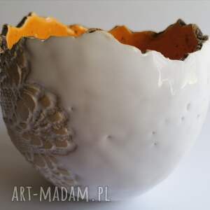 handmade ceramika jajeczna miseczka 1