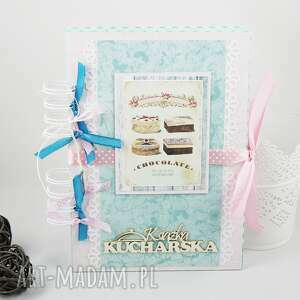 książka kucharska, przepiśnik notes kulinarny, scrapbooking na przepisy