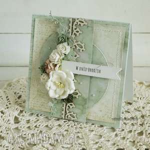 handmade scrapbooking kartki w dniu urodzin, kartka w pudełku, 214