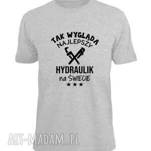 koszulka z nadrukiem dla hydraulika, prezent najlepszy hydraulik pracy