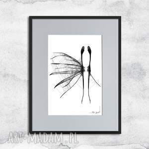 grafika z ramą - nr 72 anioł, plakat aniołem, dekoracja aniołem