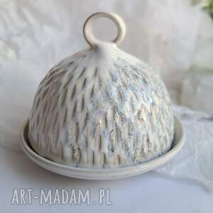 maselnica ceramiczna okrągła/2, prezent handmade urodziny, ceramika