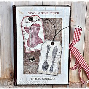 ręcznie zrobione scrapbooking albumy kobiecy kalendarz 2017