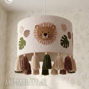Abażur sufitowy do pokoju dziecka - handmade