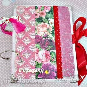 scrapbooking albumy ogród w kuchni - przepiśnik, książkakucharska scrap