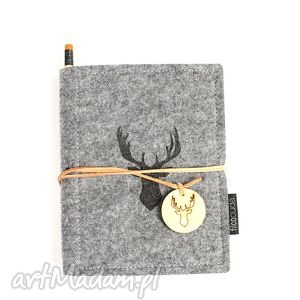 notes filcowy deer, notatnik, organizer, pamiętnik, szkicownik