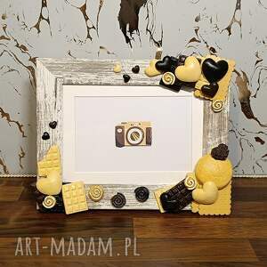 ramka na zdjęcia ozdobna dekoracyjna czekolada i ciastka 4