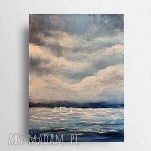 morze - obraz akrylowy formatu 60/80 cm