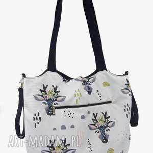 art4mum torba shopper z mocowanim do wózka roguś torebka worek zakupy