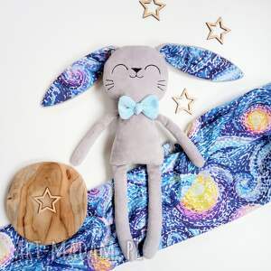 hand-made maskotki szczęśliwy pluszowy króliczek