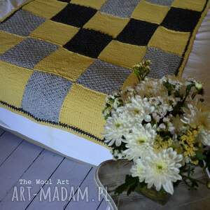 pled - patchwork zamówienie - The Wool Art dom koce i narzuty