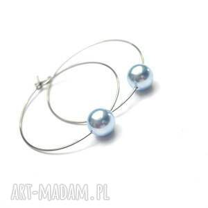 alloys collection /pearls/ light jeans - kolczyki