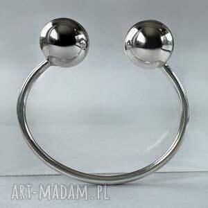 Bransoletka bangle z kulkami 20 mm