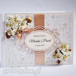 księga z kwiatami - Księgi gości