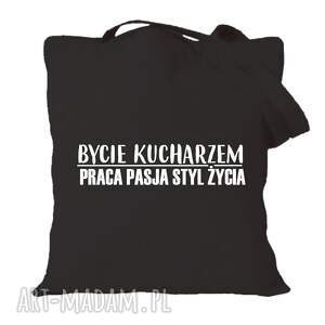 handmade torba z nadrukiem dla kucharza kucharki, prezent najlepsza kucharka, gotowanie