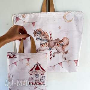 pomysły na święta prezenty Dziecięcy worek plecak do przedszkola