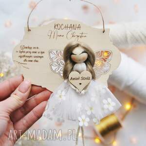 Podziękowanie dla Matki Chrzestnej - chrzciny, komunia