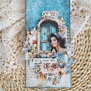 Prezent Kartka It S your day, elegancka