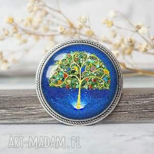 broszka drzewo z drzewem biżuteria drzewem mamy