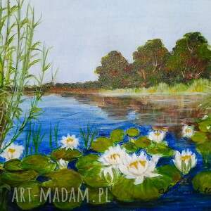 Prezent WYPRZEDAŻ ZESTAWU OBRAZÓW - DYPTYK BŁĘKITNE PRZEBUDZENIE