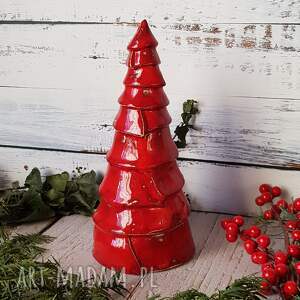 choinka xl, ceramiczne dodatki, świąteczne dekoracje