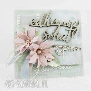 ręcznie robione scrapbooking kartki