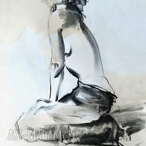 Lady 100x70, kobieta plakat, do salonu, obrazy do sypialni