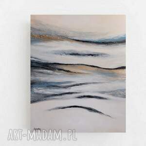 abstrakcja - obraz akrylowy formatu 60 50 cm, akryl