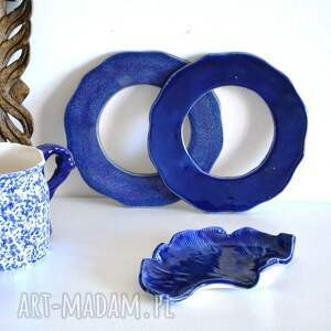 handmade ceramika 2 ramki ceramiczne