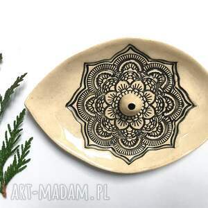 handmade dekoracje talerzyk na kadzidełko