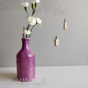 handmade ceramika butelka ceramiczna - wazon