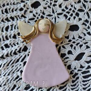 aniołek ceramiczny figurka, prezent, bożenarodzeniowe