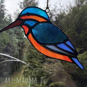 Prezent Zimorodek witraz