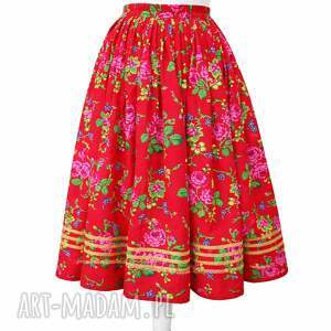 Spódnica krakowska kraków, kwiaty, kgw, folk, taniec