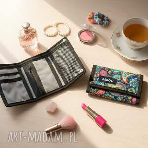 pod choinkę BEBOKI Wodoodporny Paisley, portfel handmade