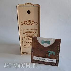 komplet urodzinowy, pudełko