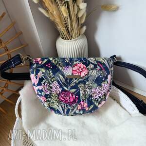 Torebka Moon Mała, damska, półokrągła