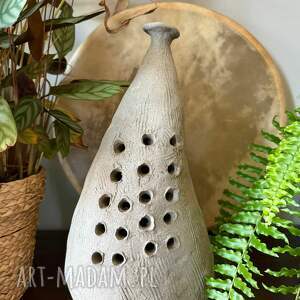 wazon ceramiczny monolit, wazonik, rzeźba, dekoracja