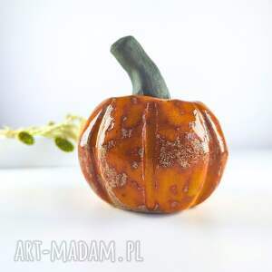 Prezent Pomarańczowa ceramika, ceramiczna dynia